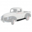 Running Boards - Steel Ribbed - 1940-41 Ford Truck