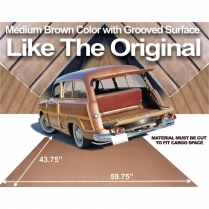 Cargo Mat 60" x 44" - 1950-64 Ford Car  