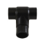 Intake Manifold Rubber Connector Tee - Twin Cylinder OMC