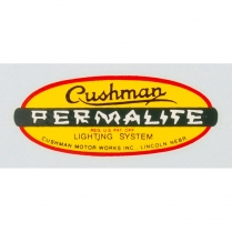 Permalite Decal - Water Transfer - 1950-65 Cushman Scooter 