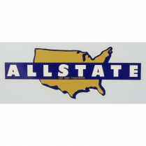 Allstate Decal - Water Transfer - 1950-65 Cushman Scooter 