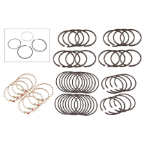 Flathead Piston Ring Sets - Set of 8 - 100 H.P. - 1939-48 Ford Car, 1939-47 Ford Truck