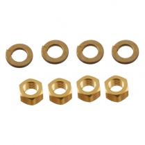 Intake Exhaust Manifold Brass Nut Kit - 1939-52 Ford Tractor 