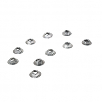 Thread Cutting Nut for 1/4" Stud - Set of 10 - Universal - All