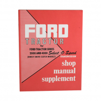 SOS Service Manual - 1955-62 Ford Tractor