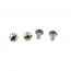 Muffler Cover Screw Set - Silver Eagle - 1946-65 Cushman Scooter