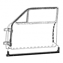 Door Seal Kit - 2 Door Wagon - 1949-51 Ford Car  