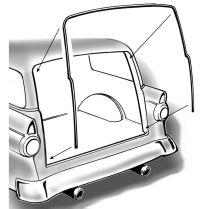 Lift Gate Seal On Body - 1955-56 Ford Car  
