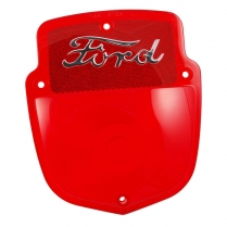 Taillight Lens - Ford Script - 1955-56 Ford Truck