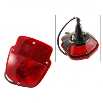 Taillight Assembly - Left - Black - 1955-66 Ford Truck