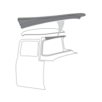 Roof "Beak" Filler Panel - Replacement Style - 1956 Ford Truck