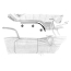 Roof Rail Seals - Skyliner (Retractable) - 1957-58 Ford Fairlane