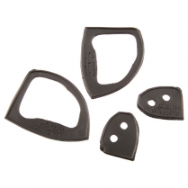 Outside Door Handle Pads - 1957-58 Ford Car  