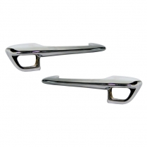 Outside Door Handles - Pair - Right & Left - 1952-56 Ford Car  