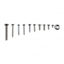 Interior Trim Screw Kit - Stainless - Convertible - 1954 Ford Car  