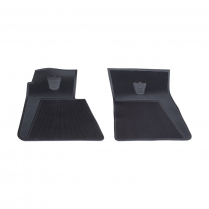 Front Floor Mats - Black - 1957-64 Ford Truck, 1960-68 Ford Car