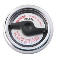 Gas Cap - Replacement - Black - 1960-69 Ford Car  