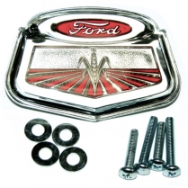 Grille or Steering Wheel Emblem - 1962-64 Ford Tractor