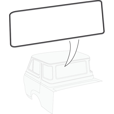 Molded Carpet, 1953-56 Ford F-100 Regular Cab 2WD Auto/3-Speed Column Shift