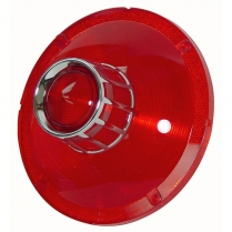 Taillight Lens - Without Backup Lights - FoMoCo Script - 1963 Ford Galaxie