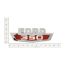 Hood and Fender Side Emblem - "FORD 350" - 1963-66 Ford Truck