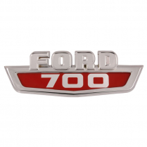 Hood Side Name Plate - Ford 700 - 1963-66 Ford Truck