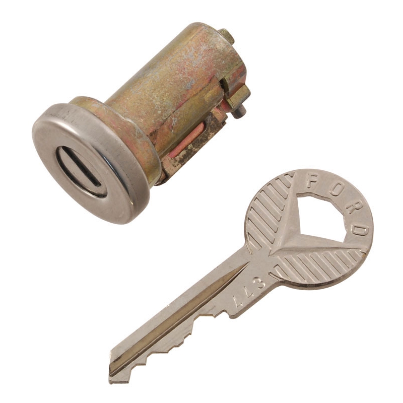 Trunk Lock Cylinder Assembly - 1965 Ford Cars | Dennis Carpenter