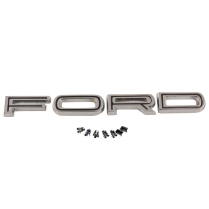 Hood and Trunk Letters - with Black Accent - 1965-67 Ford Car