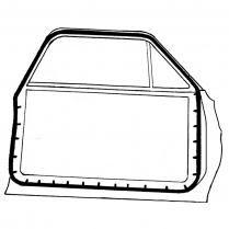 Door Seal Kit - 4 Door Sedan - Front Doors - 1965-68 Ford Galaxie