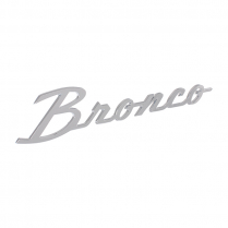 Fender Emblem - Chrome Plated - "Bronco" - 1966-77 Ford Bronco, 2021-23 Ford Bronco
