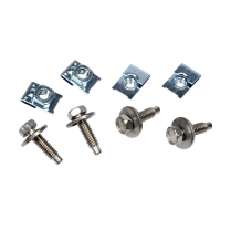 Hood Latch Bolt Kit - Stainless - 1966-77 Ford Bronco