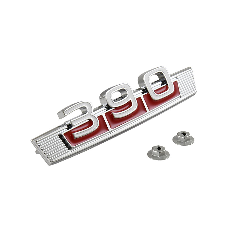Front Fender Emblem - 390ci. - RH or LH - 1968-69 Ford Cars, 1968-70 ...