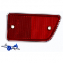 Rear Body or Bedside Reflector - Red - Right - 1968-69 Ford Truck, 1968-69 Ford Bronco