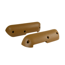 Door Arm Rest - Ginger - Pair - 1968-72 Ford Truck, 1968-77 Ford Bronco
