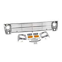 Complete Grille Install or Conversion Kit - 1967-72 Ford Truck
