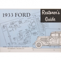 Book - Restorers Guide - 1933 Ford Truck, 1933 Ford Car  