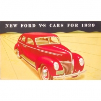Sales Brochure - 1939 Ford Car