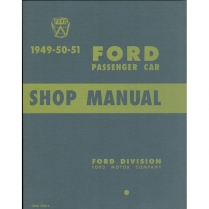 Book - Shop Manual - 1949-51 Ford Car  