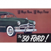 Sales Brochure - 1950 Ford Car