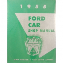 Book - Shop Manual - 1955 Ford Car  