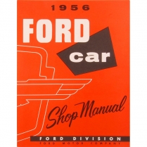 Book - Shop Manual - 1956 Ford Car  