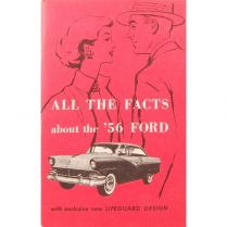 Book - Facts Manual - 1956 Ford Car  