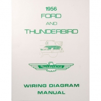Book - Wiring Diagram Manual - 1956 Ford Car  