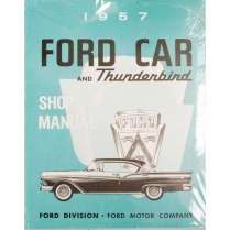 Book - Shop Manual - 1957 Ford Car  