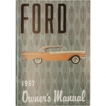 Book - Owners Manual - 1957 Ford Car  