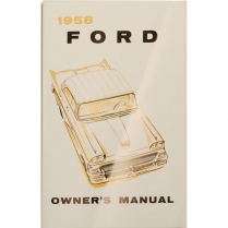 Book - Owners Manual - 1958 Ford Car  