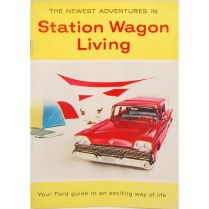 Station Wagon Living Sales Brochure - 1959 Ford Car