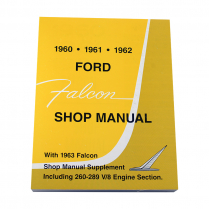 Book - Shop Manual - 1960-63 Ford Car  