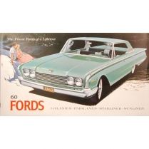 Sales Brochure - 1960 Ford Car
