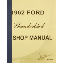 Shop Manual - 1962 Ford Car